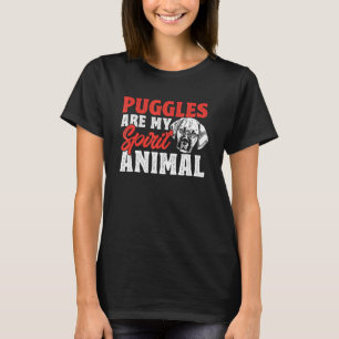 Puggle Graphic For Women Men Kids Puggle 6 T-Shirt