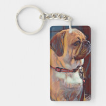 Puggle Keychain