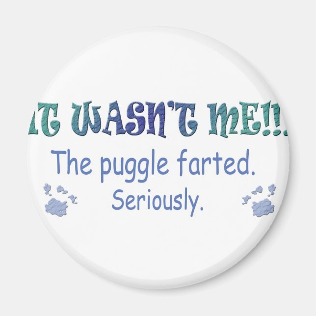Puggle Magnet (Front)