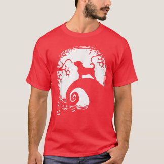 Puggle Moon Halloween T-Shirt