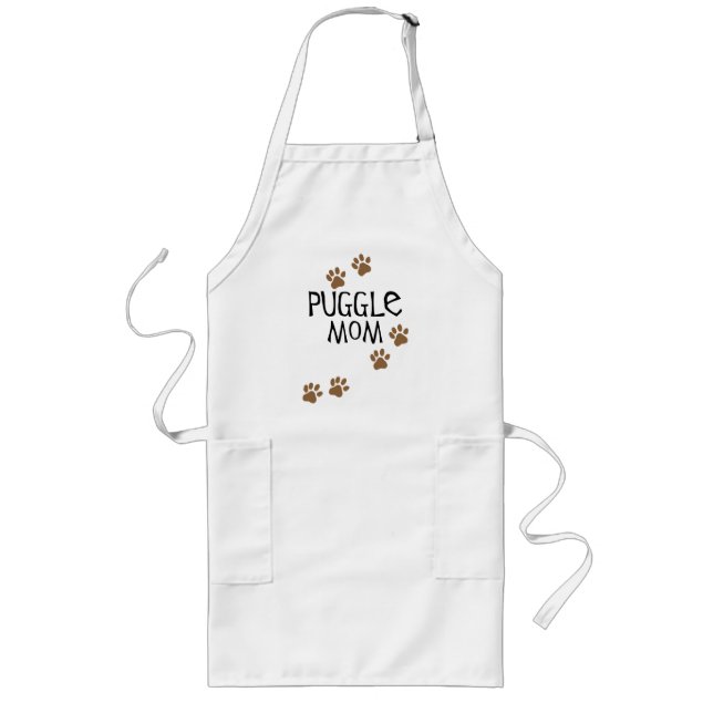 Puggle Mum Long Apron (Front)