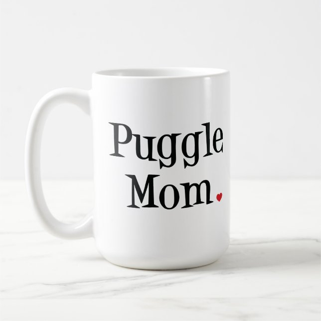 Puggle Mum Mug (Left)