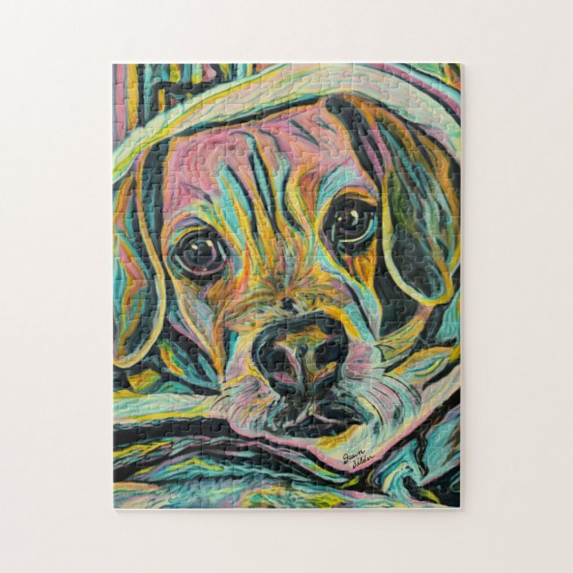 Puggle Puzzle (Vertical)