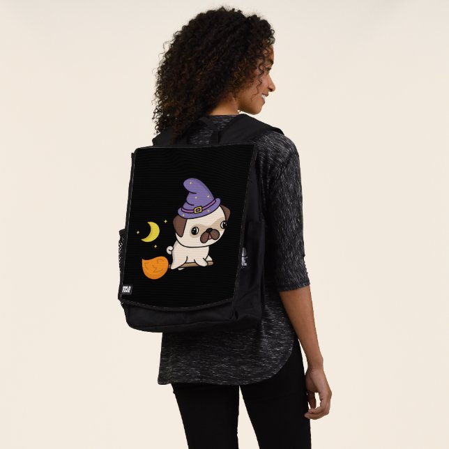 Puggy Witch Backpack #2 (Worn)