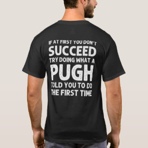 PUGH Surname Family Tree Birthday Reunion Idea T-Shirt