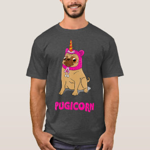 Pugicorn Magical Pug Unicorn Dog Lover Gift T-Shirt