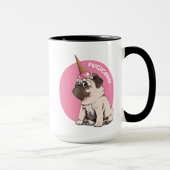 Pugicorn Mug (Right)