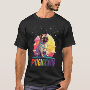 Pugicorn Pug Unicorn Pugs Dog Owners T-Shirt
