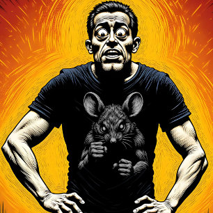 Pugilist Mouse T-Shirt