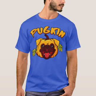 Pugkin  Halloween Trick Or Treat Pumpkin Pug Gift  T-Shirt