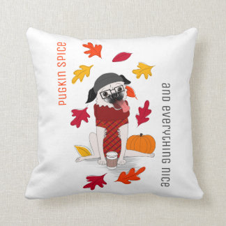 Pugkin Spice: Fall Pillow