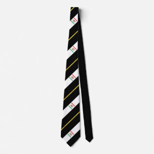 Puglia striped flag tie