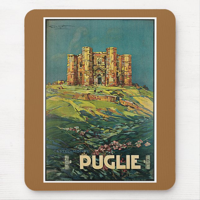 Puglie Mouse Mat (Front)