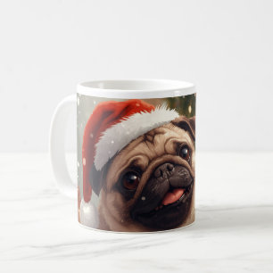 Pugmas: Cute Christmas Pug Coffee Mug
