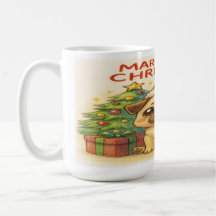 Pugmas: Cute Christmas Pug Mug