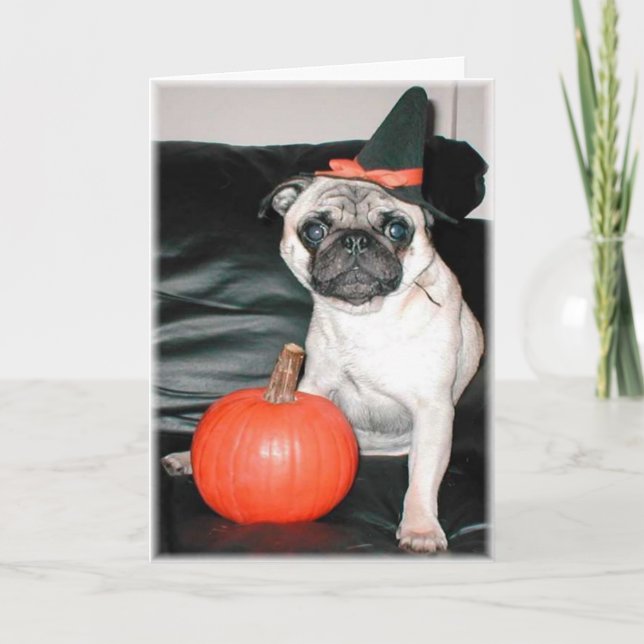 Pugoween Card (Front)