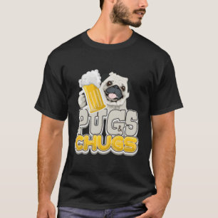 Pugs And Chugs Beer Lover T-Shirt