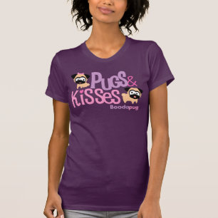 Pugs and Kisses Logo Tee