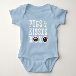 Pugs and Kisses XOXO Baby Bodysuit
