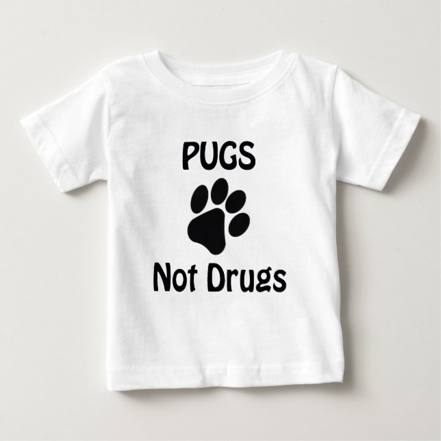 Pugs Baby T-Shirt (Front)