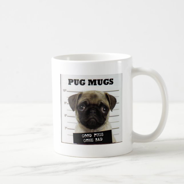 Pugs Coffee Mug (Right)