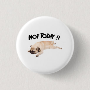 Pugs Funny Gift Love Dog 3 Cm Round Badge