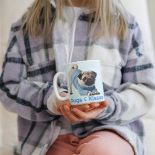 Pugs & Kisses Coffee Mug