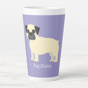 Pugs, latte mug