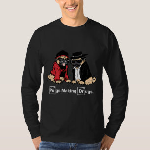 Pugs make Drugs Classic T-Shirt 813