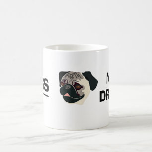 Pugs Not Drugs Mug