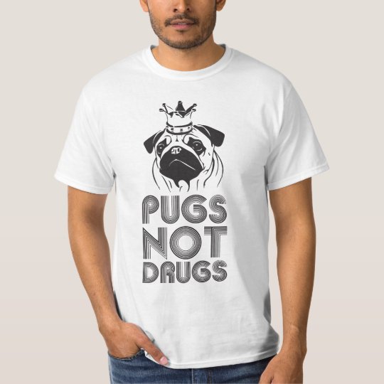 Pugs Not Drugs T-Shirt