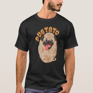 Pugtato Pug Potato Dog Costume Meme Men & women T-Shirt