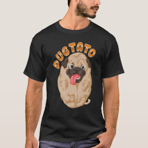 Pugtato Pug Potato Dog Costume Meme Men & women T-Shirt