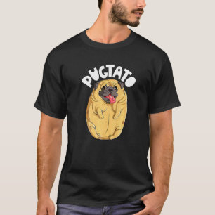 Pugtato Pug Potato Dog Costume Meme T-Shirt
