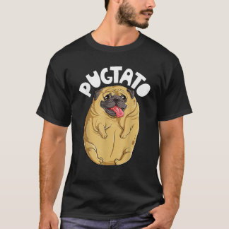 Pugtato Pug Potato Dog Lovers Costume Funny Meme G T-Shirt