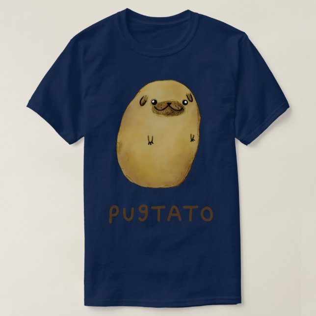 Pugtato T-Shirt (Design Front)