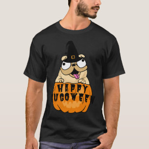 Pugwitch in pumpkin T-Shirt