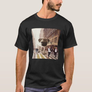 PUGZILLA Funny Pug For Dog Lovers To Halloween Men T-Shirt