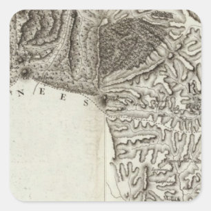 Puigcerda Square Sticker