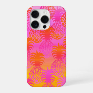 Pukana Hawaiian Pineapple Sunset Blend Pink iPhone 16 Pro Case
