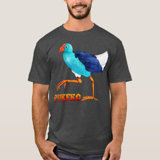 Pukeko New Zealand Bird T-Shirt