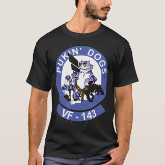 Pukin Dogs VF143 Hornet Squadron T-Shirt