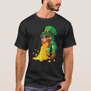 Puking Leprechaun Shirt Funny St Patrick's Day Dri