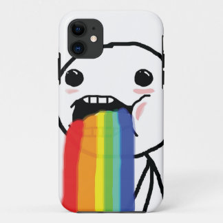 Puking Rainbows iPhone 11 Case