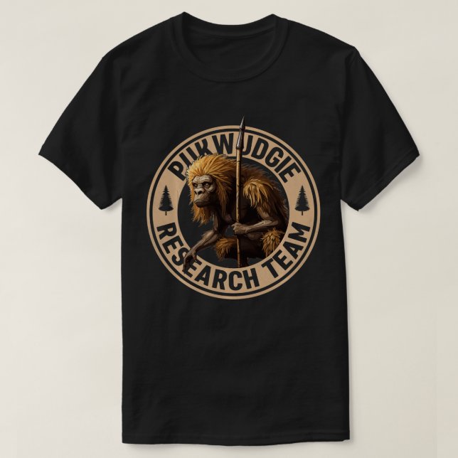 Pukwudgie Research Team Hide Seek Funny Men Crypti T-Shirt (Design Front)