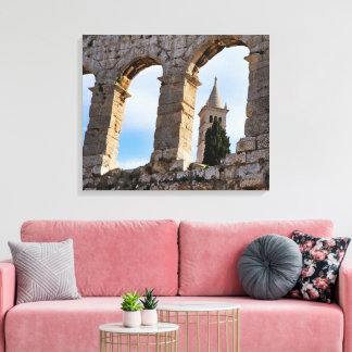 Pula Arena Croatia Canvas Print