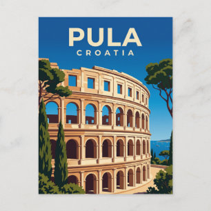 Pula Arena Croatia Postcard