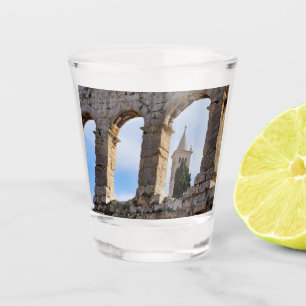 Pula Arena Croatia Shot Glass