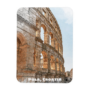 Pula Croatia City Adria Coast Magnet