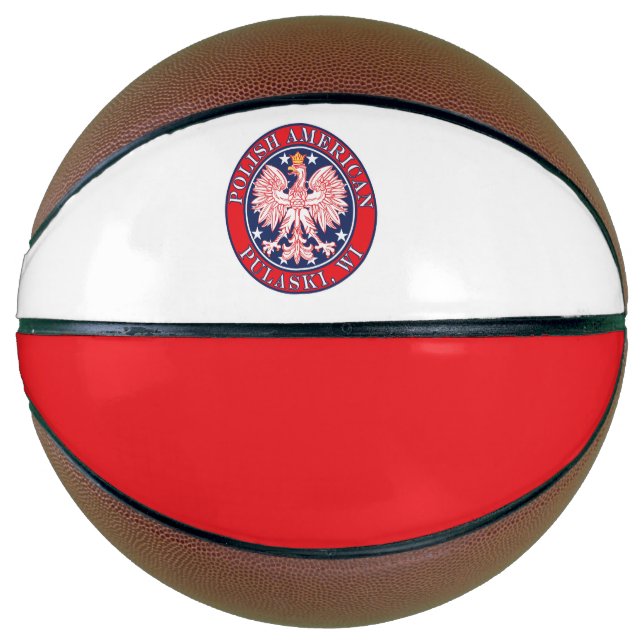 Pulaski Wisconsin Polish Eagle Basketball (Front)